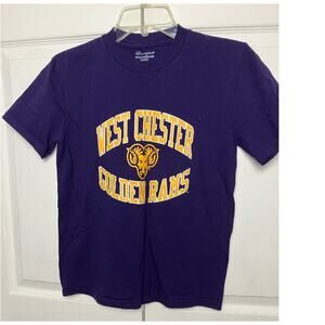 Champion Athleticwear West Chester Uni Golden Rams Youth T-Shirt Size YM 7-8